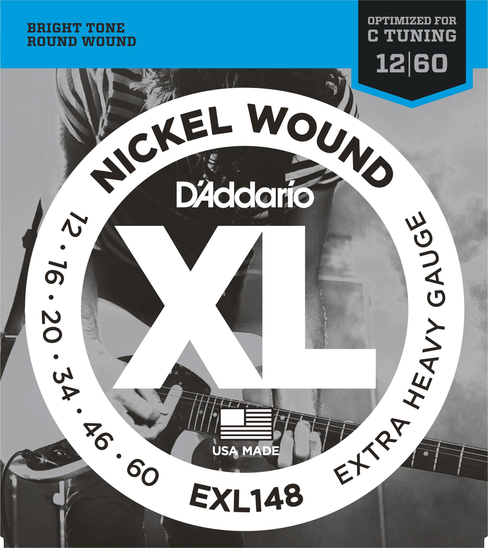 D'Addario EXL148 XL 12-60